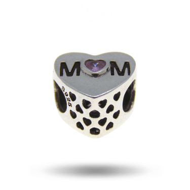 Anyai szív charm
