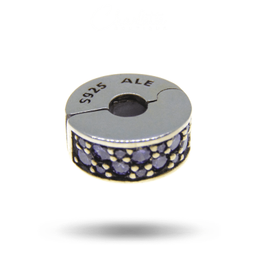 Levendula klip charm
