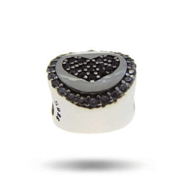 Szeretet szív charm